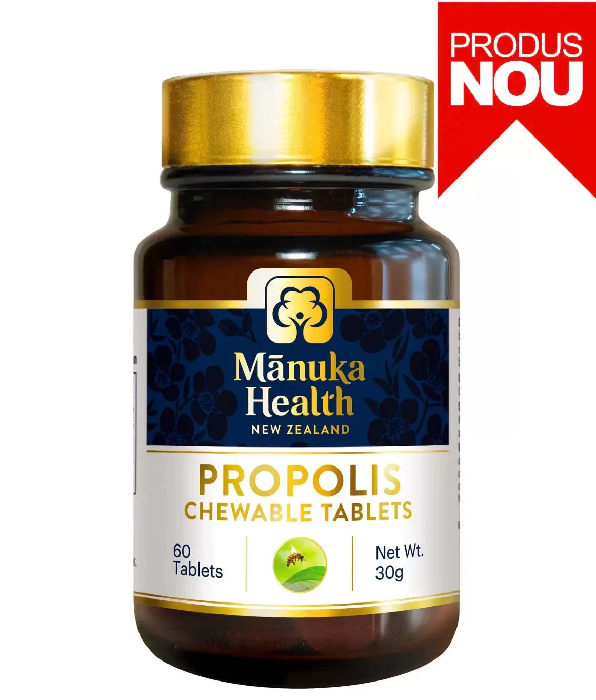 Propolis Masticabil - 60 Tablete pentru Imunitate 1 Propolis (60 tablete masticabile)
